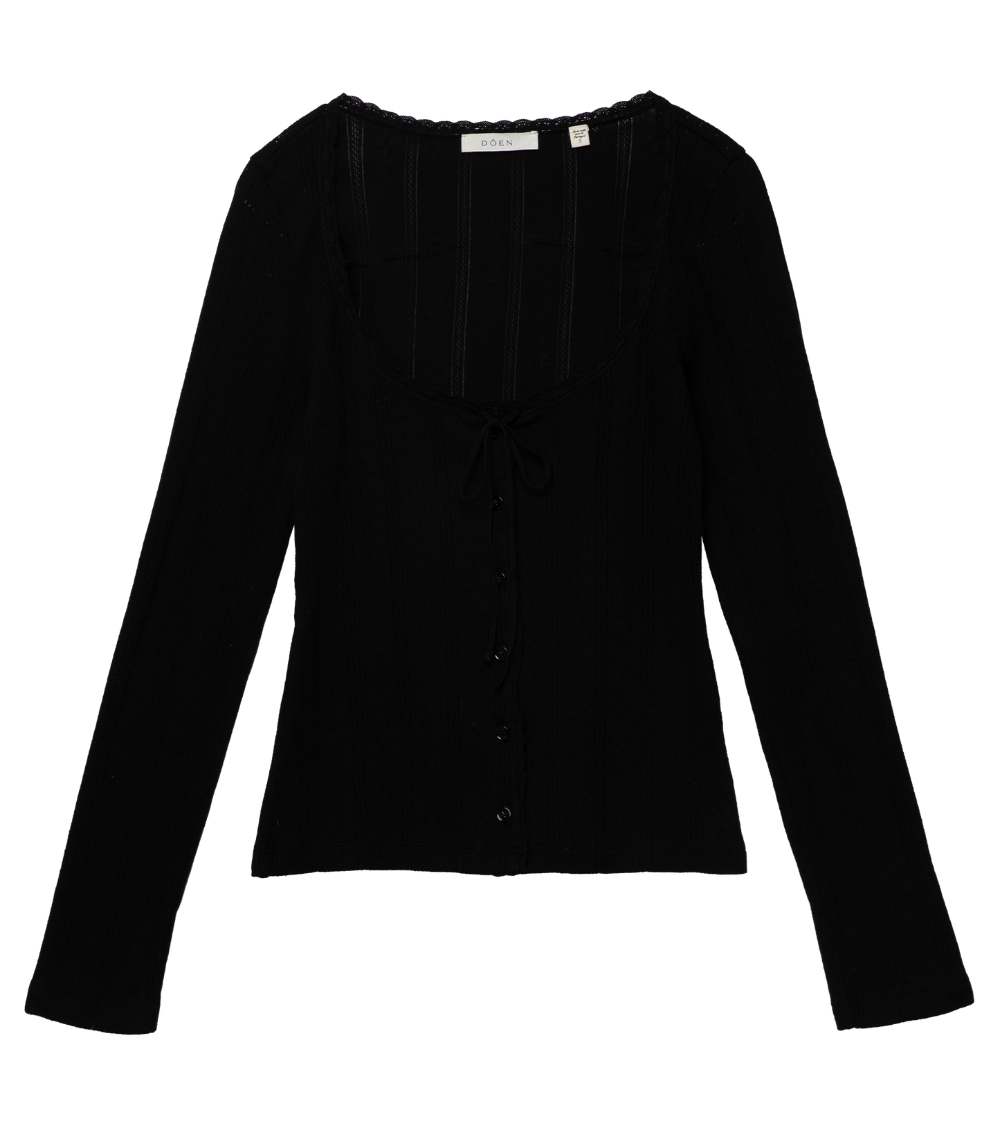 LORI TEE -- BLACK