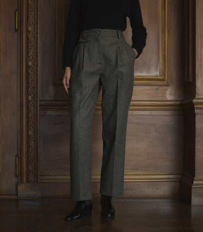 CHESTER PANT -- ENGLISH HERRINGBONE
