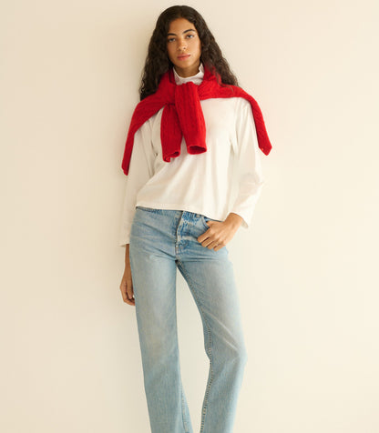 HAWTHORN TURTLENECK -- SALT