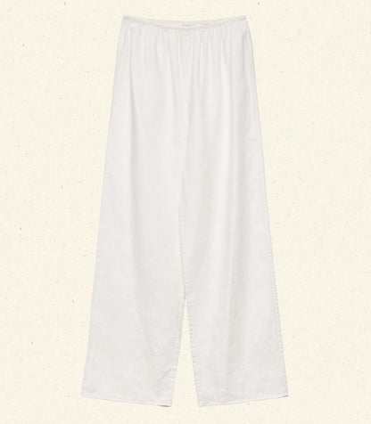LAVON LINEN PANT -- SALT