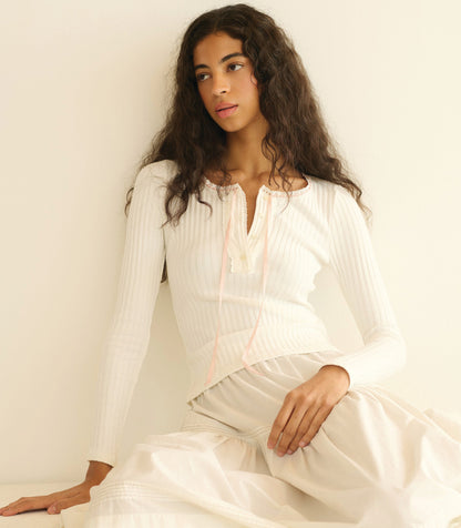 LIDIE TEE -- SALT