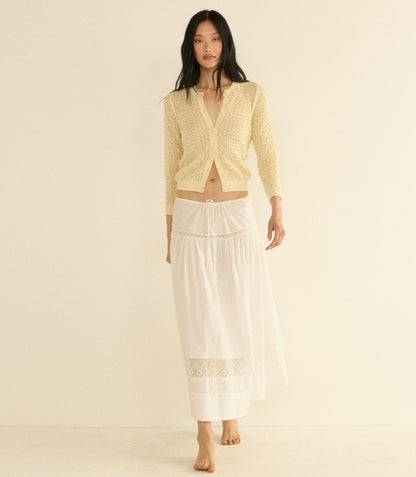 MARISE SKIRT -- SALT