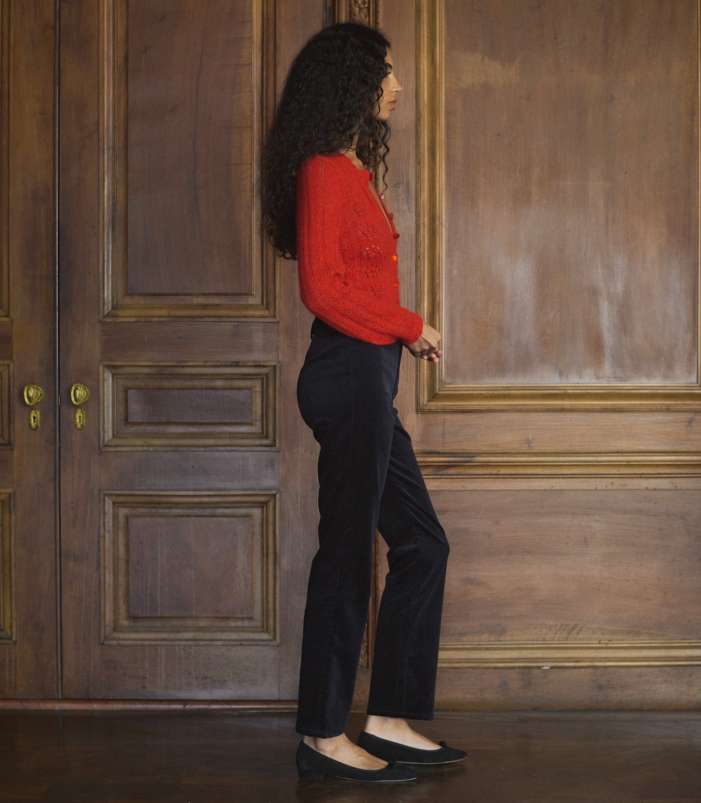 NADINE PANT -- BLACK